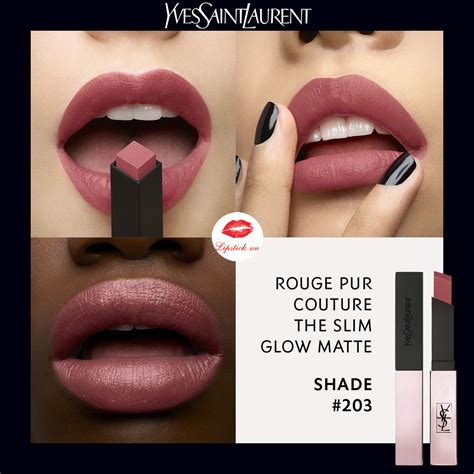 son ysl 203 review|YSL slim glow matte.